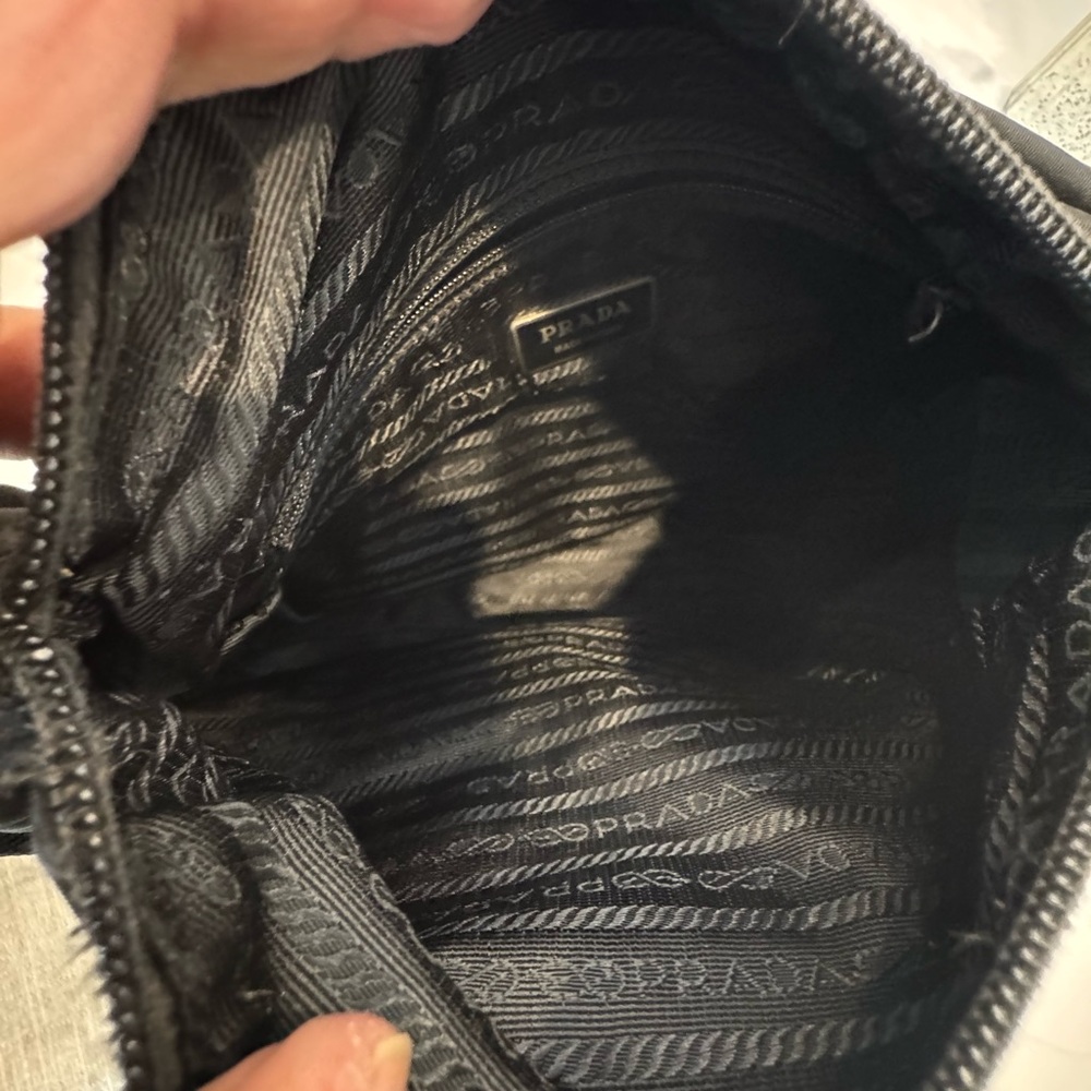 Authentic Prada Black Crossbody bag with authenticity card - Picture 13 of 16